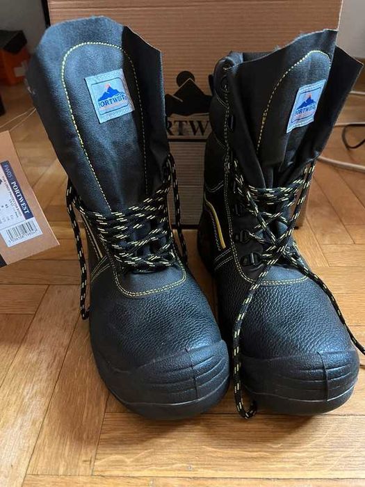 Bota cano alto Forrada em Pele Portwest Steelite Tamanhos 36-48