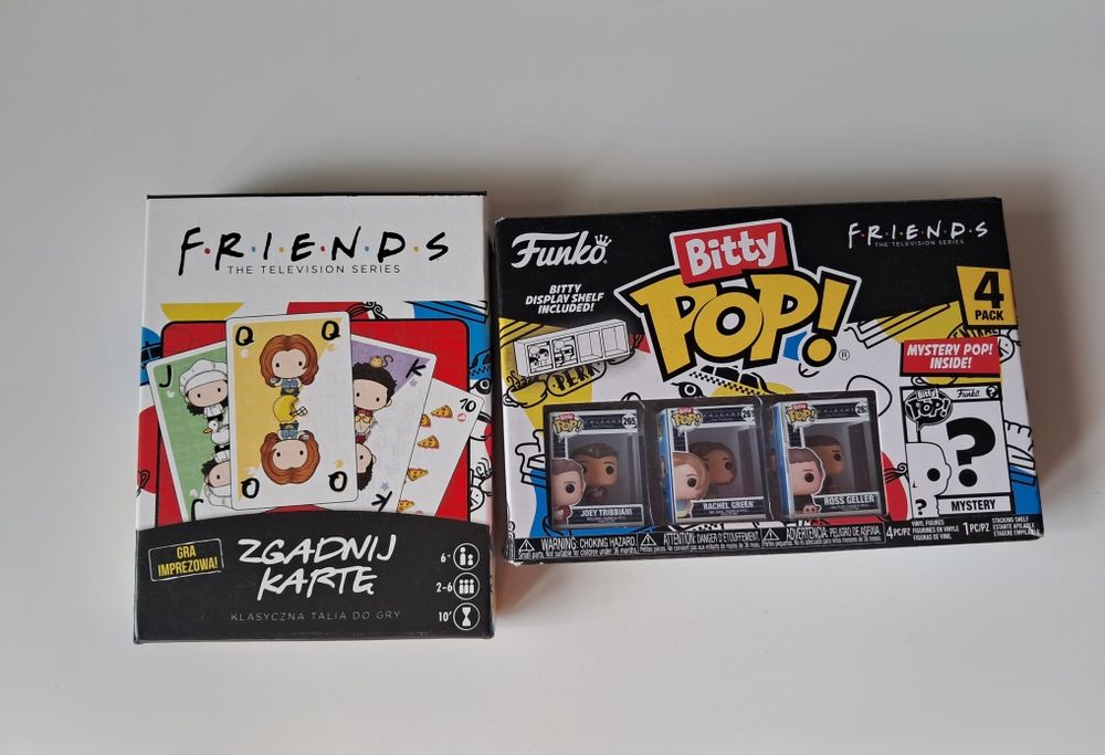 Friends Bitty Funko Pop i karty do gry