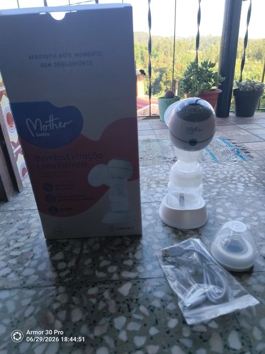 Bomba extração leite elétrica