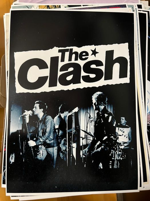 the clash plakat clash a3 poster wydruk