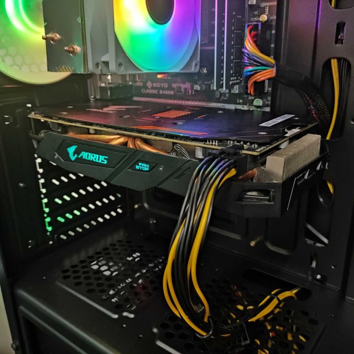 Компютер Новый Ryzen 5 3600, 16GB DDR4, AORUS RX 570, SSD 512GB m2 ТОП