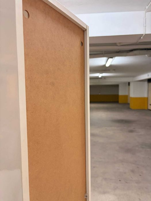 Armário Alto Branco 180x25 cm | Estreito | Braga