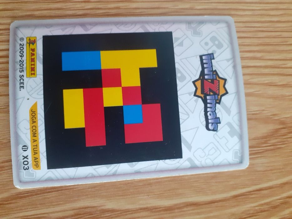 Carta Invizimals edição limitada