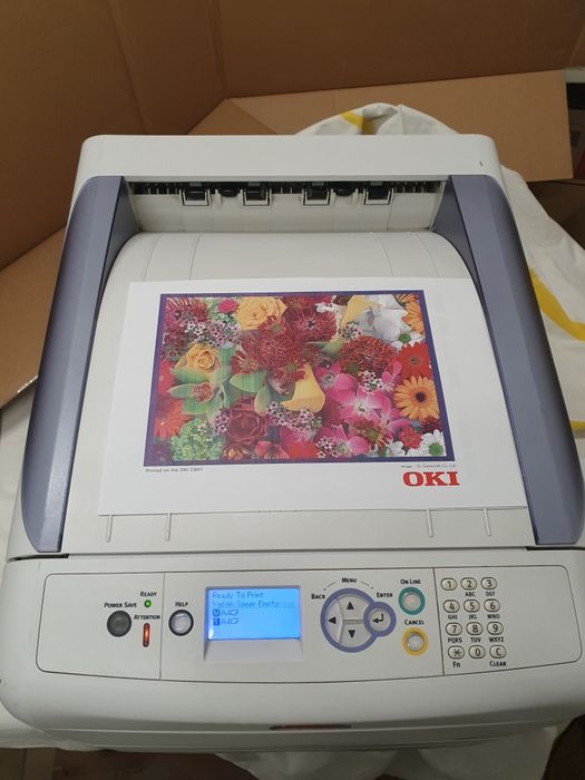 Drukarka KOLOR  OKI C841 niski przebieg dobry stan