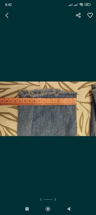 Spodnie jeansowe damskie rurki 38 M