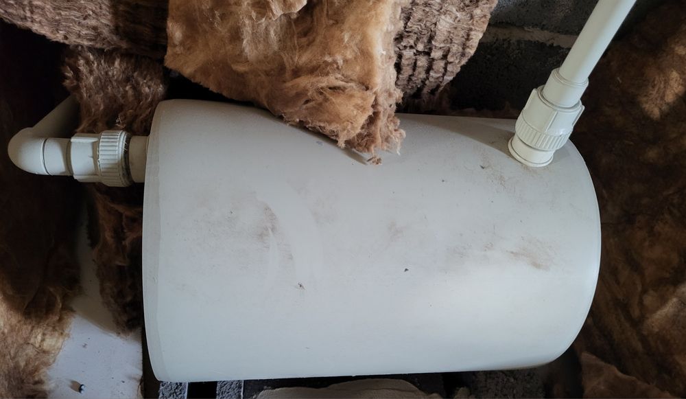 Naczynie otwarte zbiornik wyrównawczy 35l jak nowe