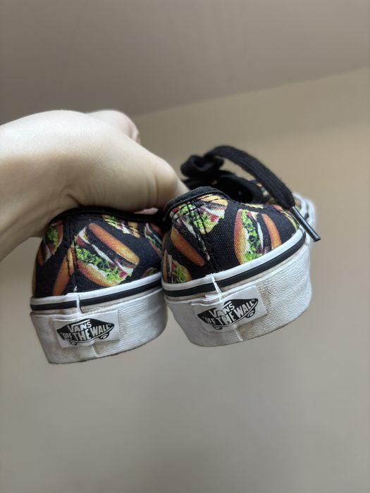Chlopiece trampki vans w hamburgery