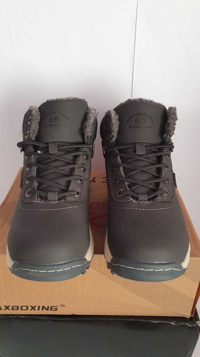 Buty nowe męskie zimowe szare rozmiar 43