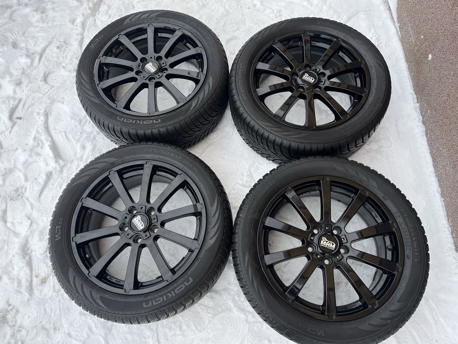 Диски з Новою Зимовою Резиною R17 5.112 Audi Volkswagen Skoda