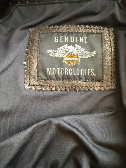 Casaco cabedal Harley Davison original