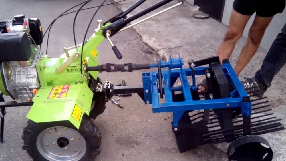 Копалка мотоблочна Трясучка мототракторна