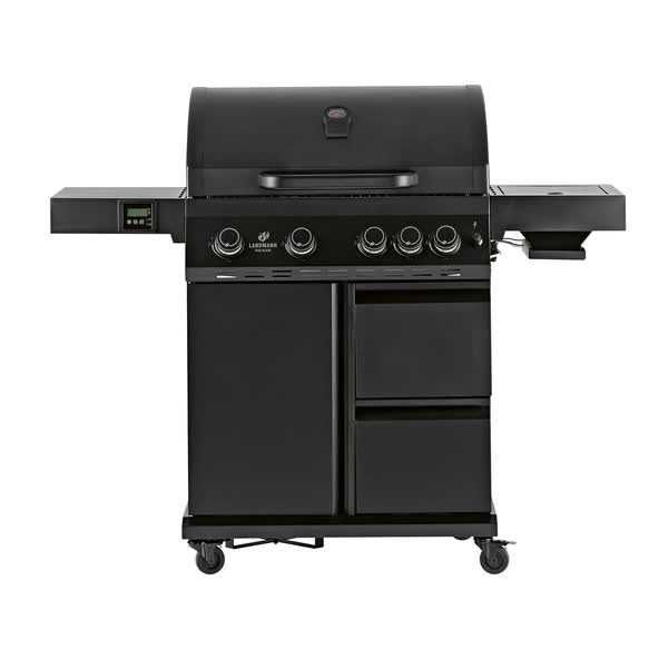 GRILL GAZOWY Landmann Black 4+1 Szuflady DUŻY ŻELIWNY RUSZT+LED 800C