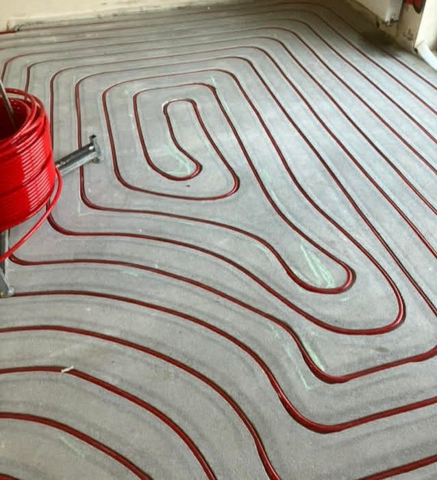 Renowacja i szlifowanie posadzek betonowych- Ogrzewanie podłogowe