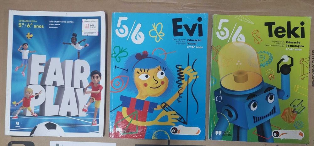 Manuais Escolares e Livros de Fichas 5° e 6° ano