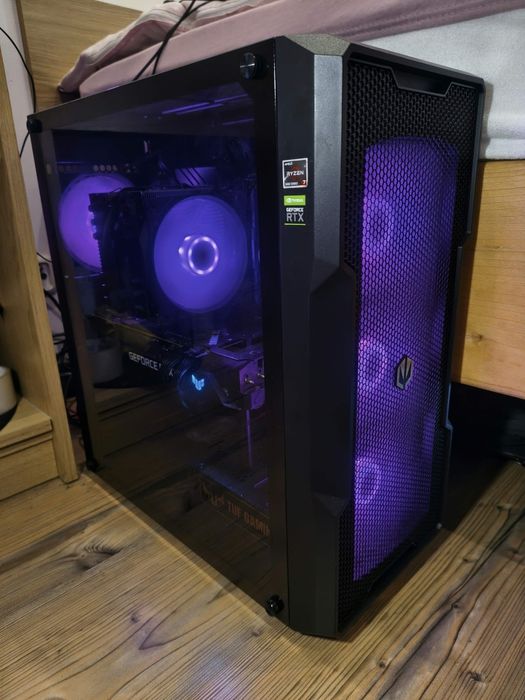 Mocny komputer gamingowy – Ryzen 7 5700X + RTX 3080 Ti 12 GB 32 GB RAM 1.5TB dyski TUF GAMING
