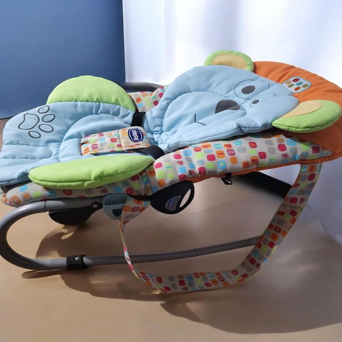Espreguiçadeira Bebé Chicco Relax & Play – Design Urso