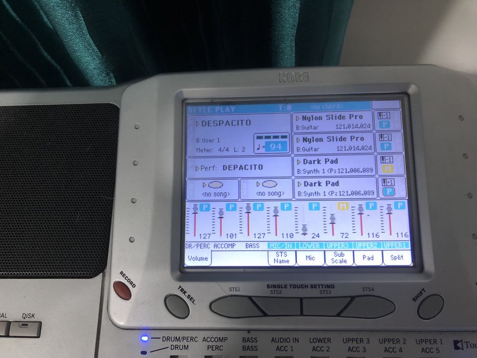 Korg pa 1 x emaculado como novo
