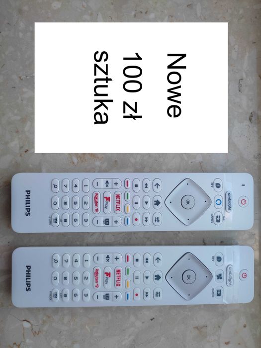 Oryginalne piloty Philips do TV