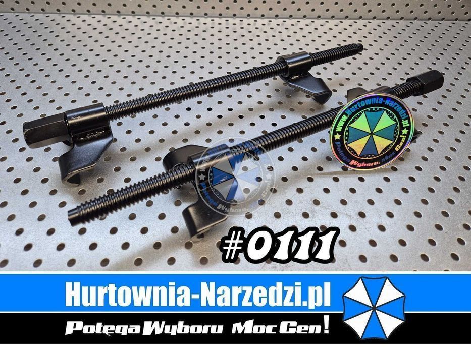 Ściągacze do sprężyn 380mm zestaw 2 szt Ściągacz spreżyn amortyzatora