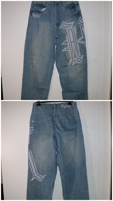 Karl Kani calças hip-hop