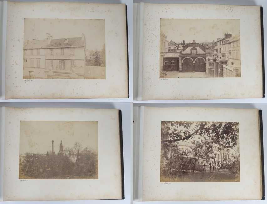 Álbum de fotografias do Séc. XIX