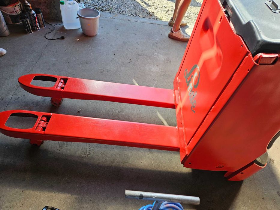 Paleciak Elektryczny Linde T20 2000kg Widły 115cm 19r 1859Mth
