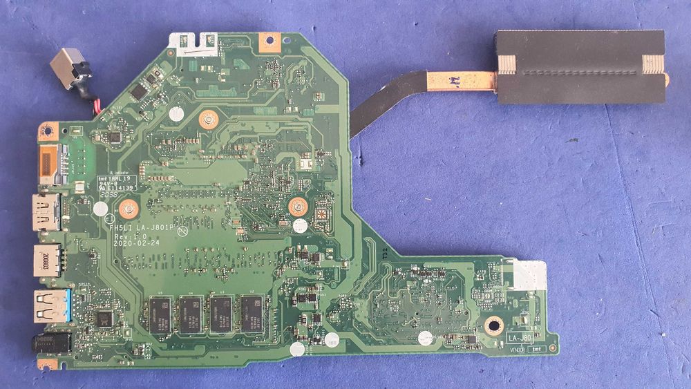 Motherboard FH5LI LA-J801P Rev 1.0