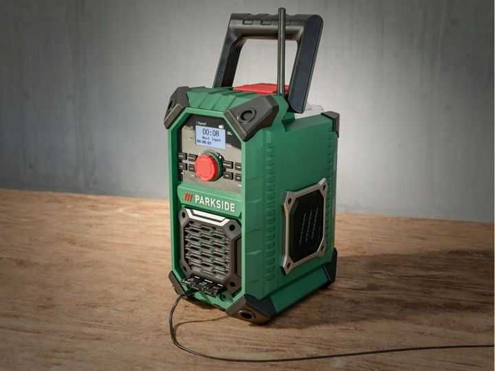 Zasilacz do radia budowlanego PARKSIDE 12 V