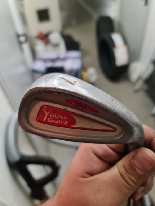 Saco de golfe com tacos