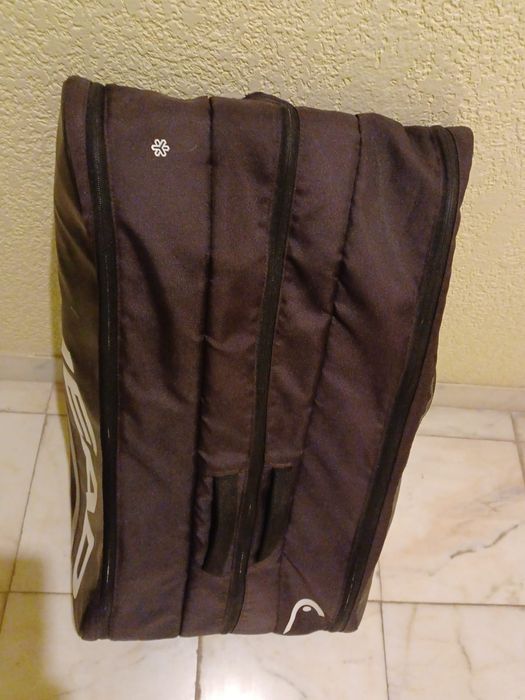 Head Tour Team Racket Bag XL Black/White: 6+ Raquetes – Modelo Grande