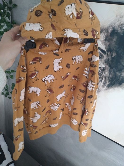 Chłopięca bluza z kapturem 128