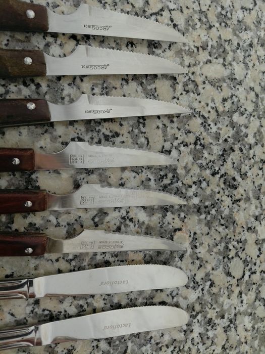 Facas Arcos  de churrasco/refeição em inox