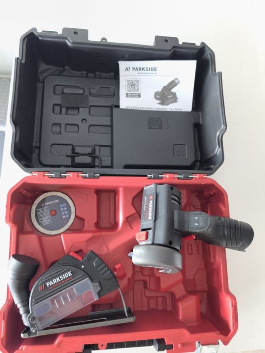 Kit completo Serra/Rebarbadora 12v Performance Parkside