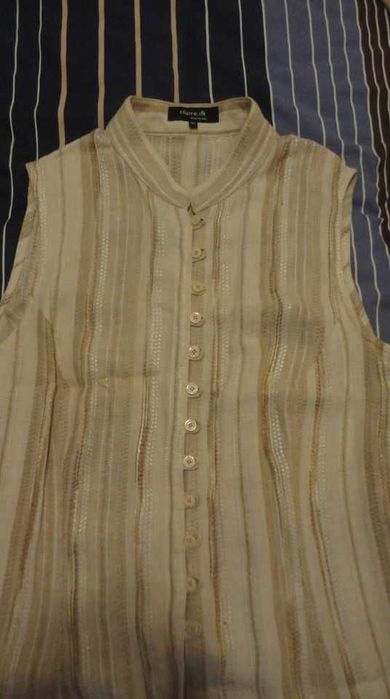 Túnica de senhora bege Claire.dk