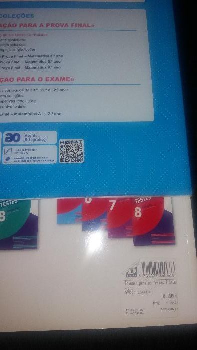 Conjunto de 4 livros de apoio matemática 7 ano impecáveis