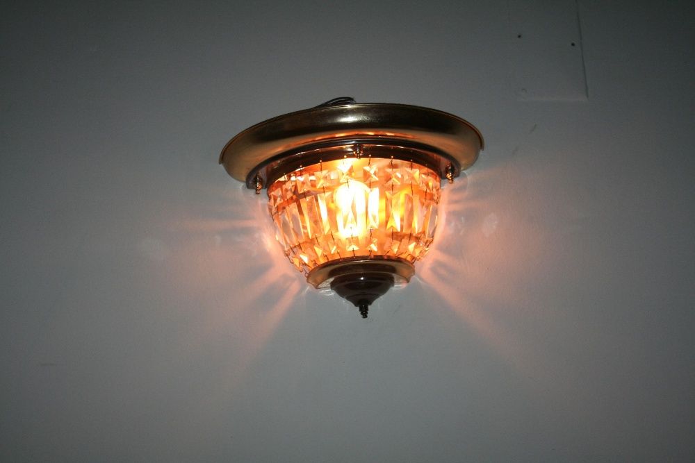 Candeeiro de Parede - Cristais - Iluminação