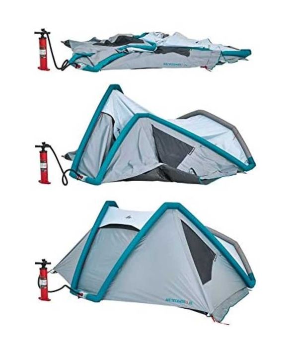 Tenda de campismo AIR SECONDS - FRESH&BLACK XL - 2 pessoas- QUECHUA - 2 portas - fresca