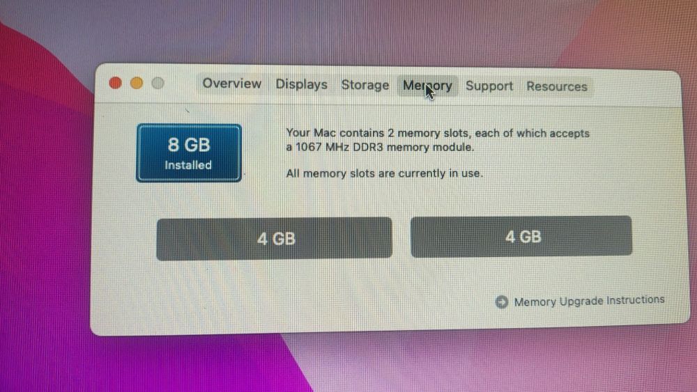 Apple iMac 20" | 8GB RAM | macOS Monterey