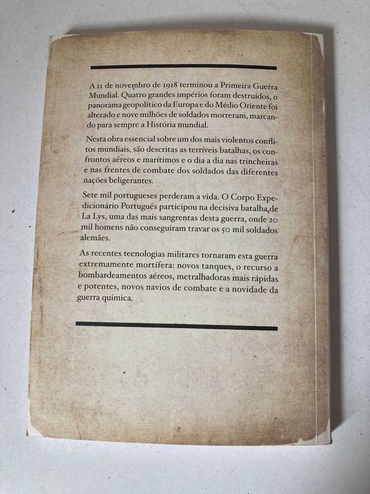 Livro - A Primeira Guerra Mundial (Vol. I) (ctt editorial grátis)