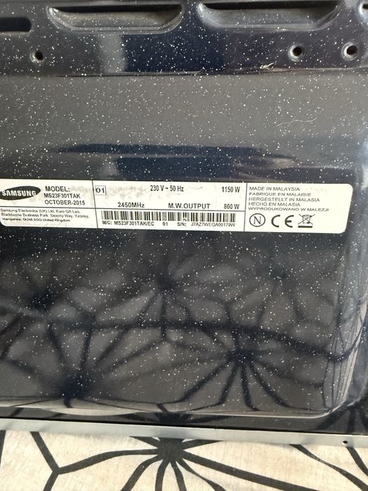 Microondas Samsung 23 litros