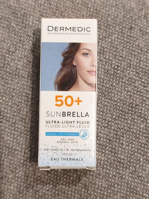 Dermedic krem ochronny light fluid 50+
