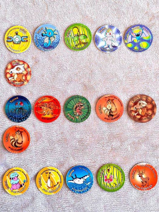 Bundle + 200 Tazos Pokémon