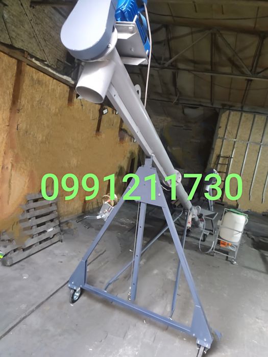 Шнековий навантажувач, шнековий погрузчик, гибкий шнек, протравитель