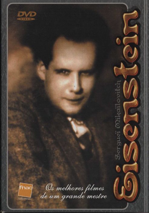 Dvd Caixa Com 8 Filmes de Serguei Eisenstein - 8 dvd's - extras