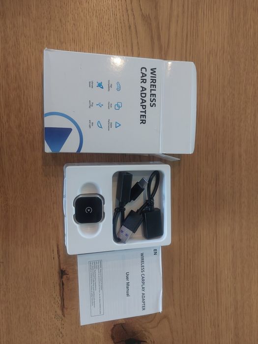 Spedal Mini Bezprzewodowy Adapter CarPlay i Android Auto WiFi 6 USB-C USB-A