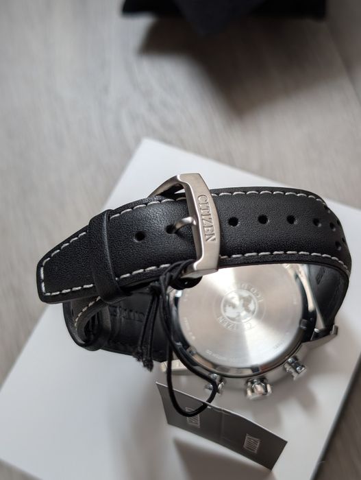 Хронограф Citizen Brycen CA0649-14E Eco drive WR100  44mm оригінал новий
