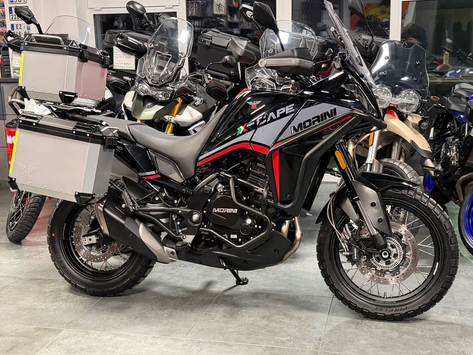 Moto Morini  X Cape ADVENTOURING tylko 6 375km! 03/2024 Full 3 Kufry GMOLE DOSTAWA