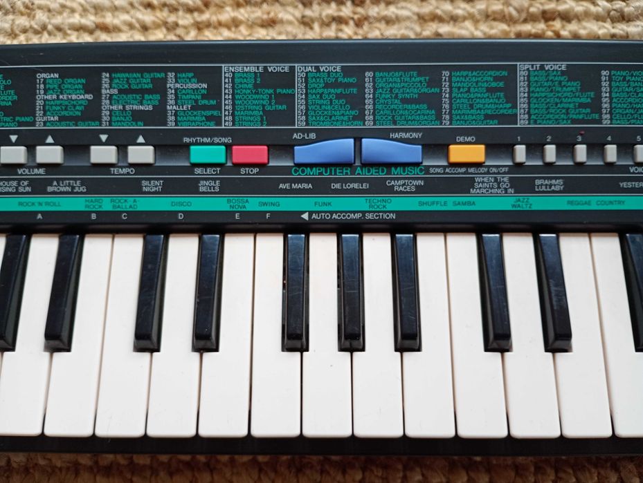 Yamaha PSS-50 PortaSound Mini Keyboard Lata 80