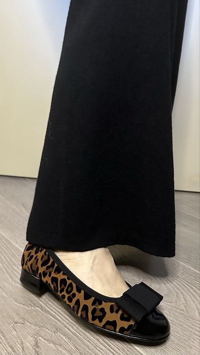 Шкіряні леопардові балетки Mannina . Італія. Розмір 35,35.5,36,36,5,41