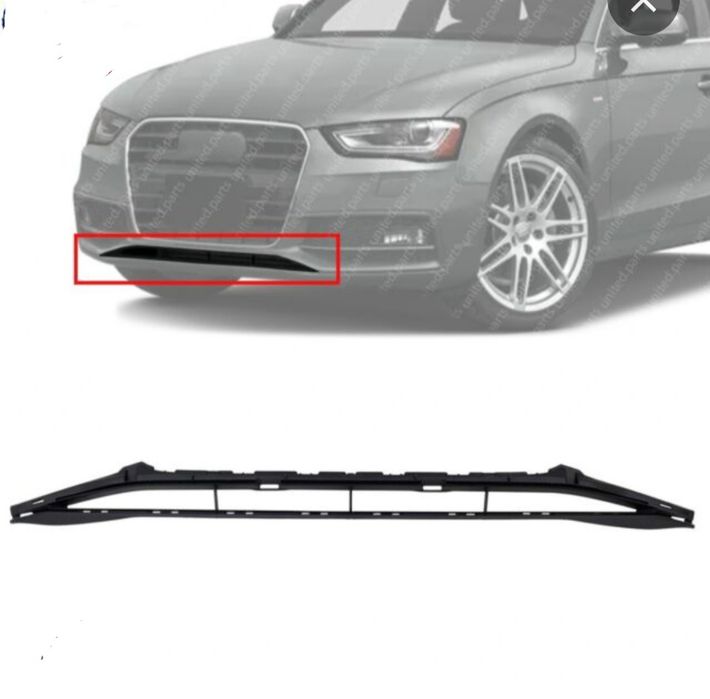 Решітка бампера  Audi A4 B8 S-line 2012-2016